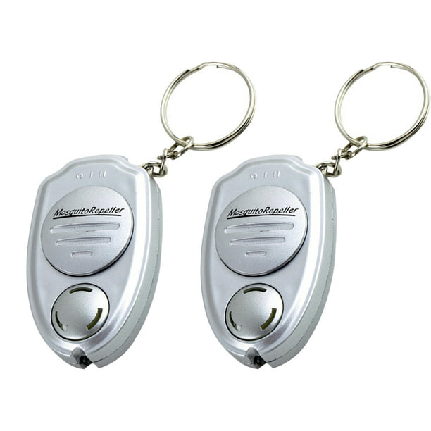 Keychain Flashlight Mini Mosquito Repeller Key Chain Camping Tool Ultrasonic 